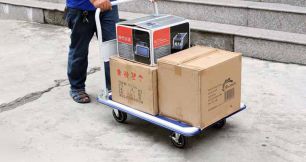Xe đẩy hàng 4 bánh là gì? Vì sao nên chọn xe đẩy hàng 4 bánh?