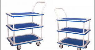 Xe đẩy hàng 3 tầng- những lợi ích và cách chọn mua xe chất lượng